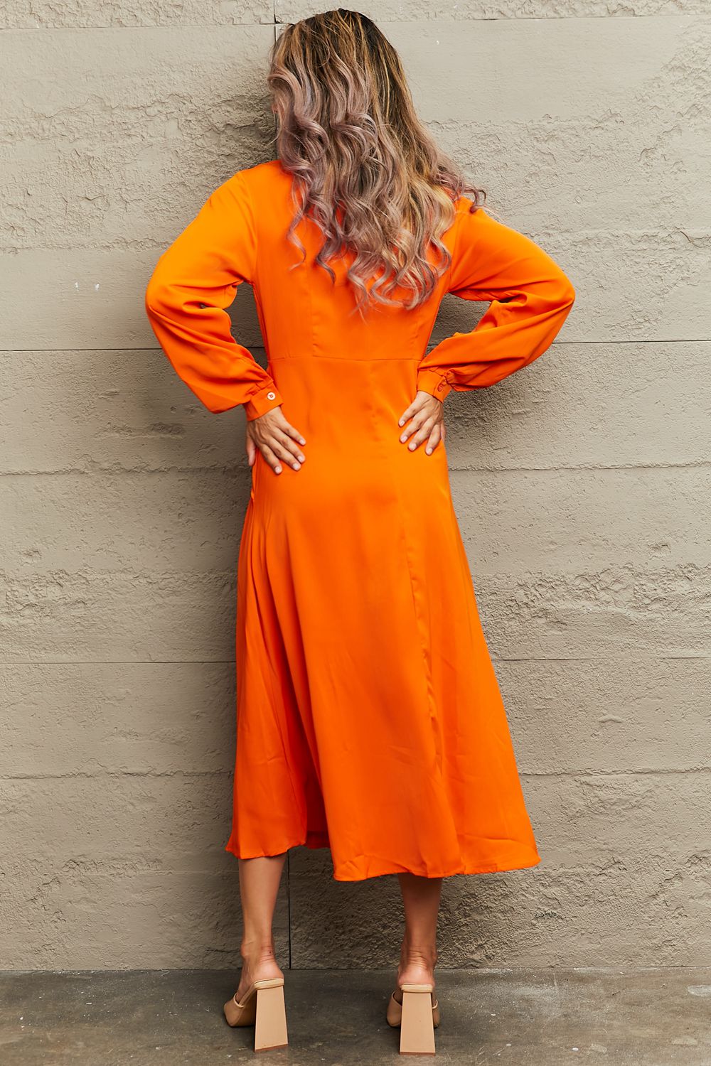 Always Looking Up Midi Dress