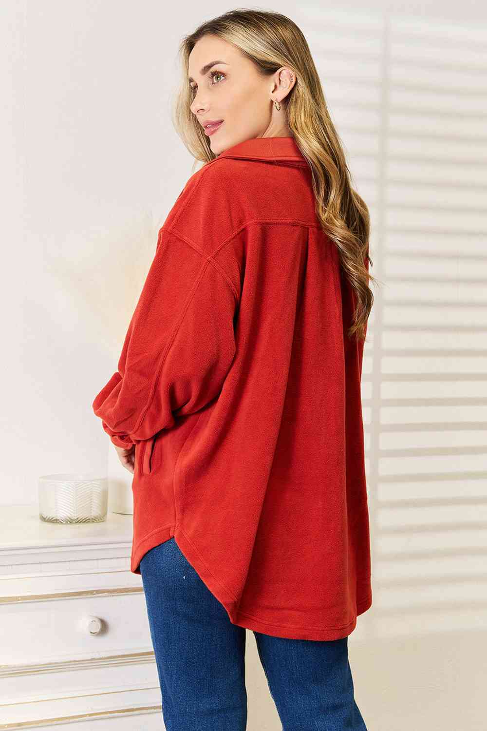 Autumn Adventure Button Down Shacket