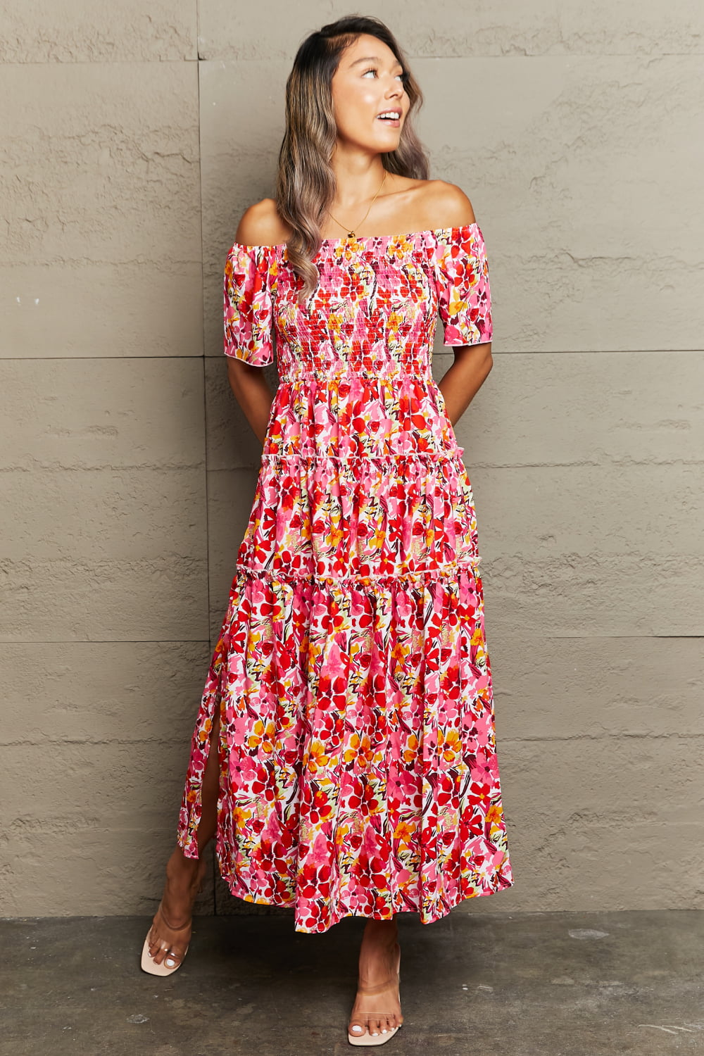 Growing With You Floral Maxi Dress