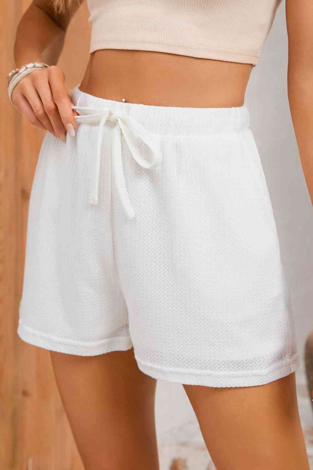 Cassidy Tie Waistband Shorts