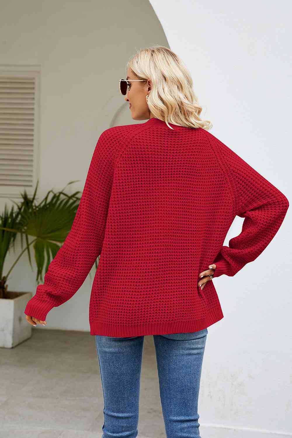 Oakley Open Front Long Sleeve Cardigan