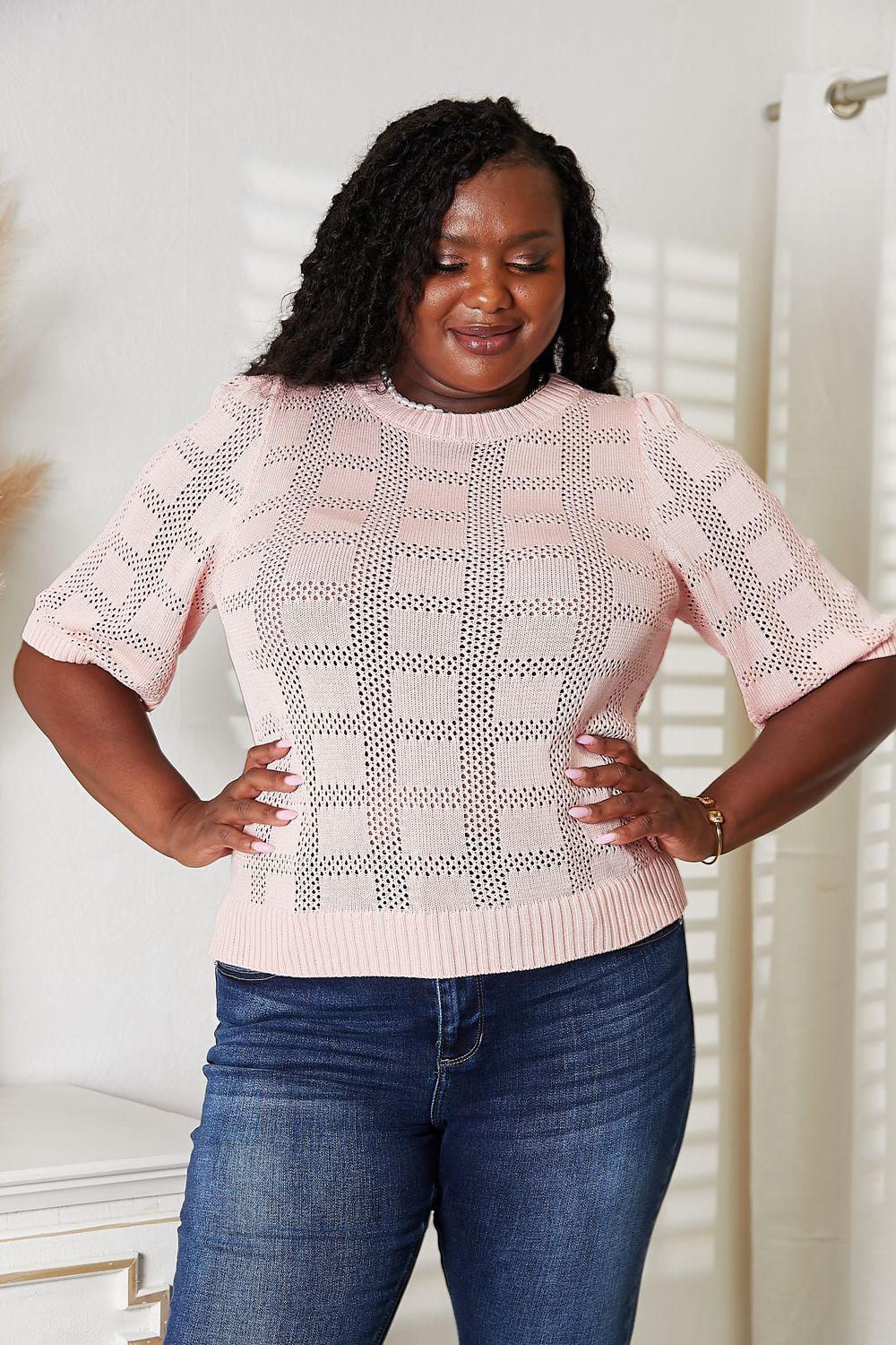 Let It Breathe Knit Top