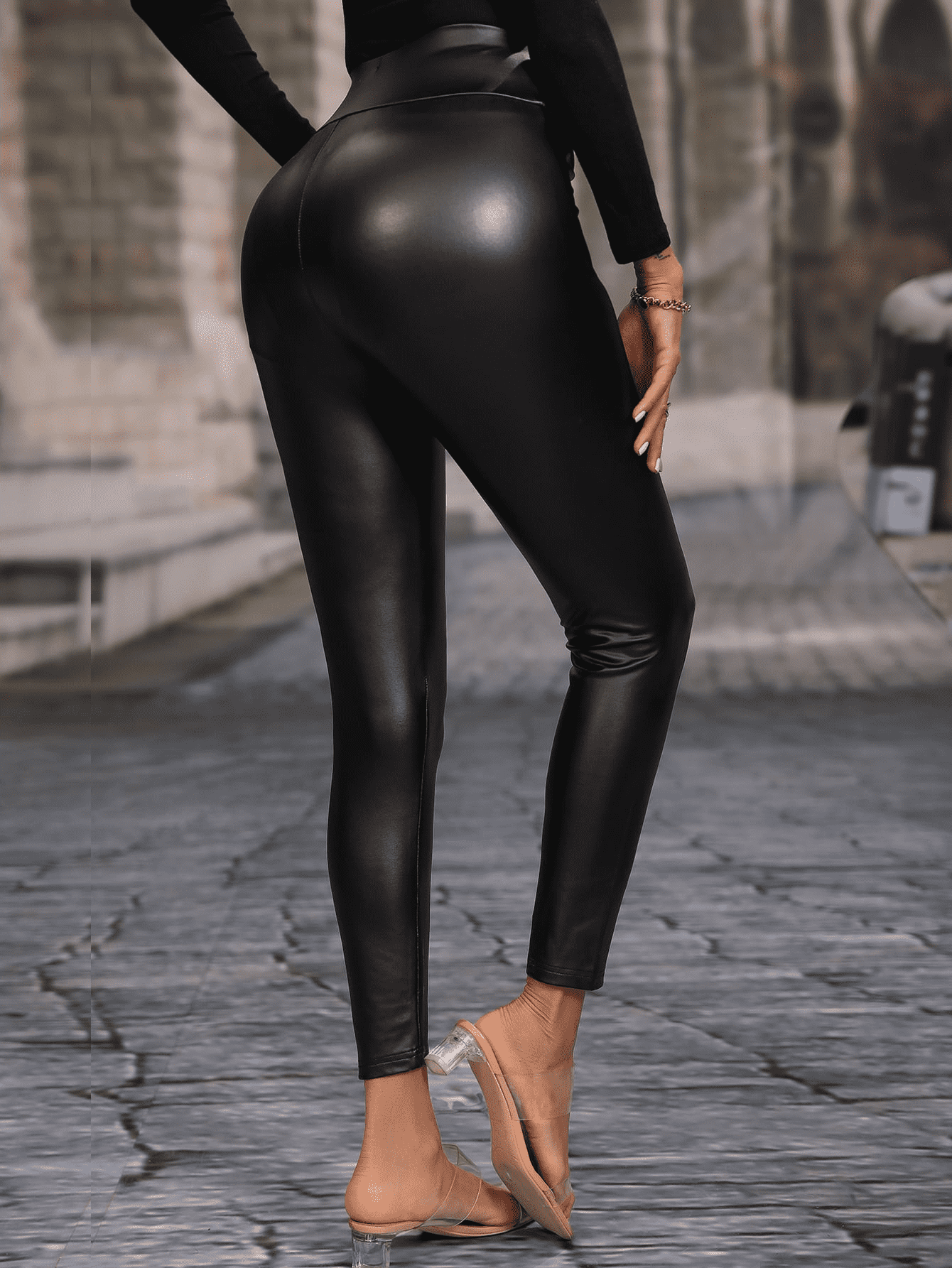 Walking Fierce Slim Fit Leggings