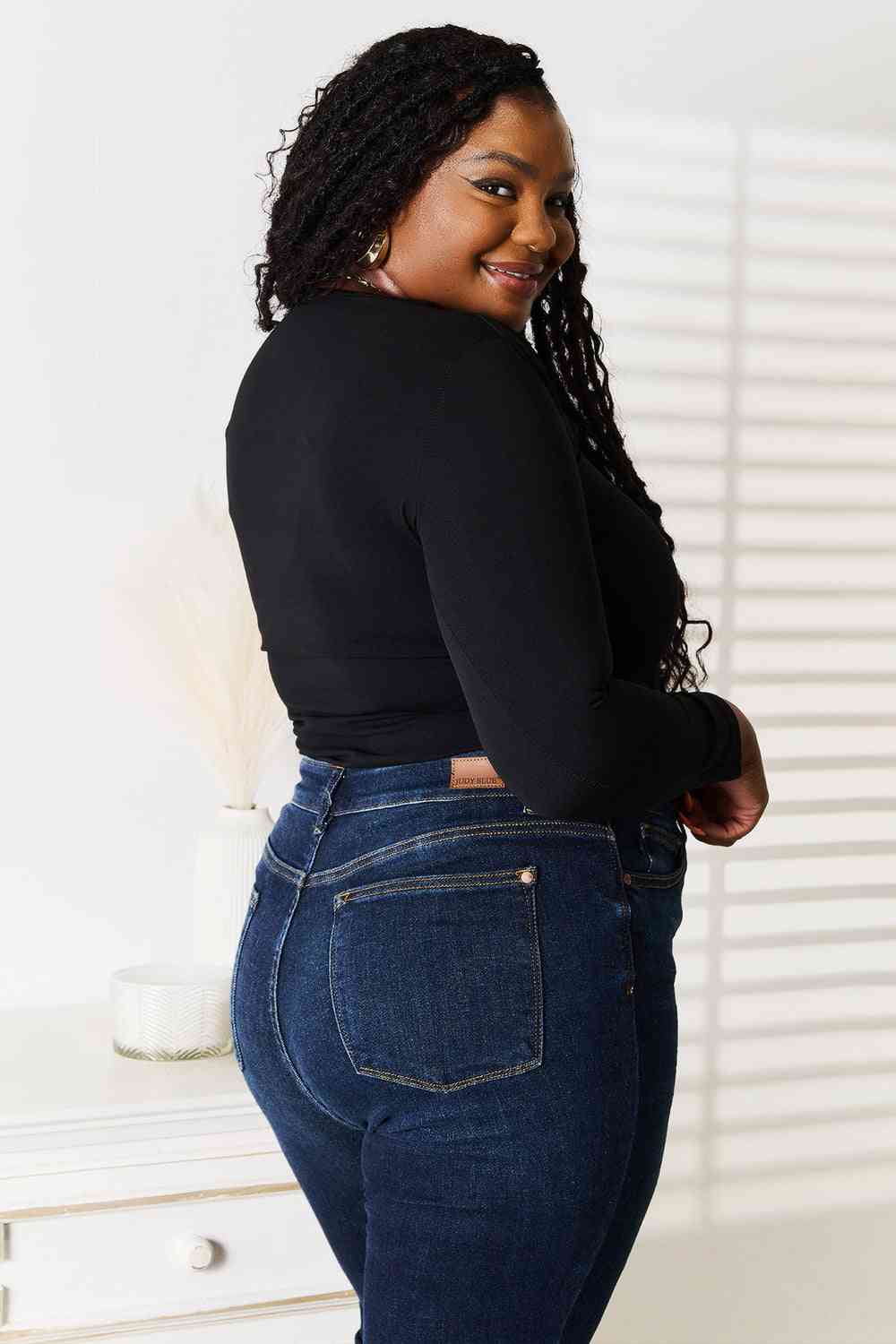 Macy Asymmetrical Long Sleeve Top