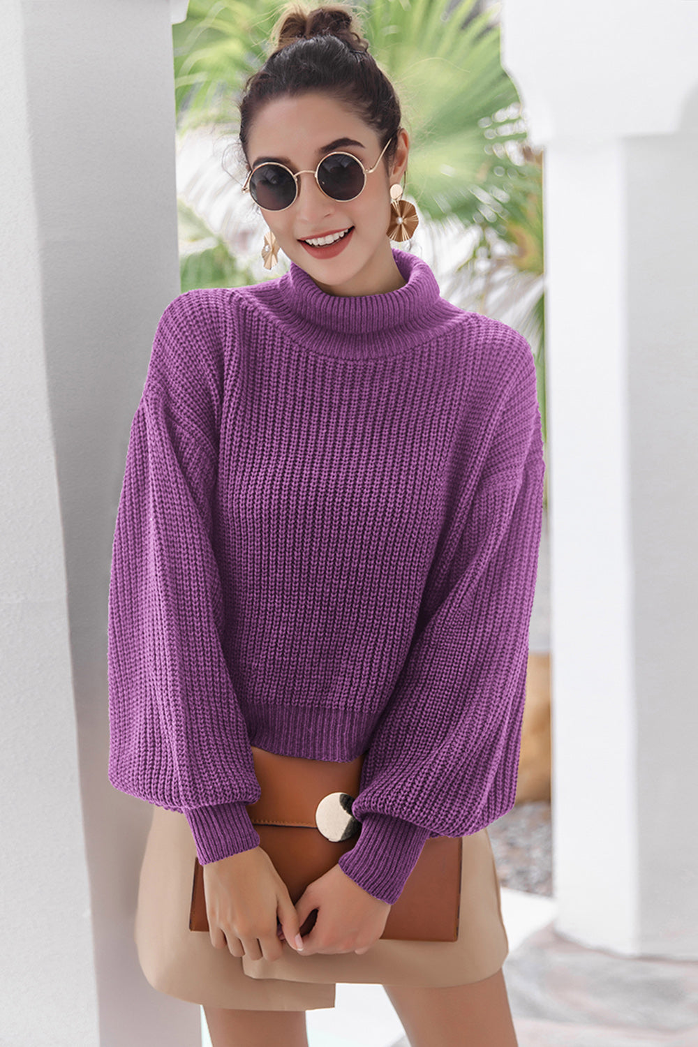 When In Doubt Turtleneck Sweater