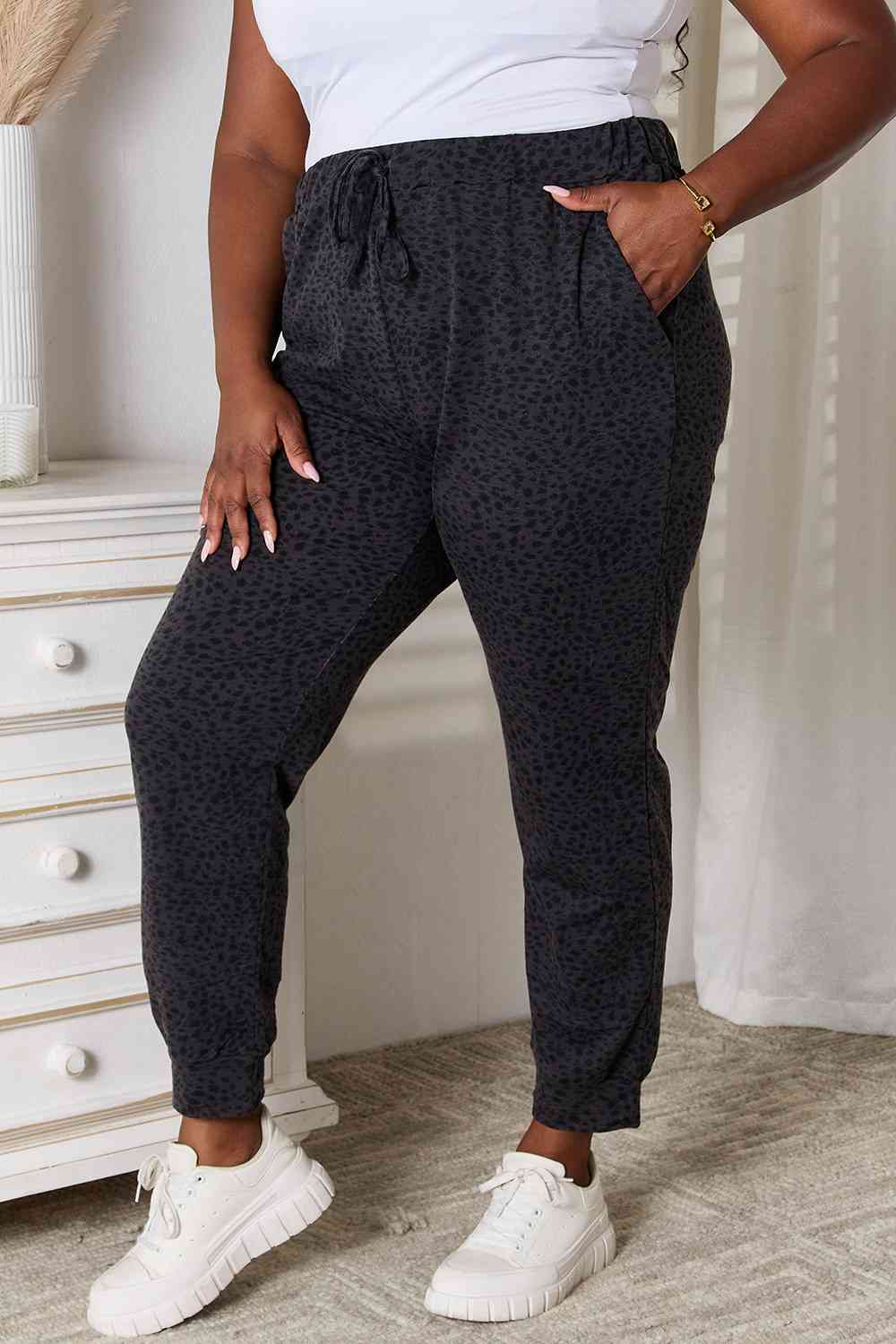 Fierce Leopard Joggers