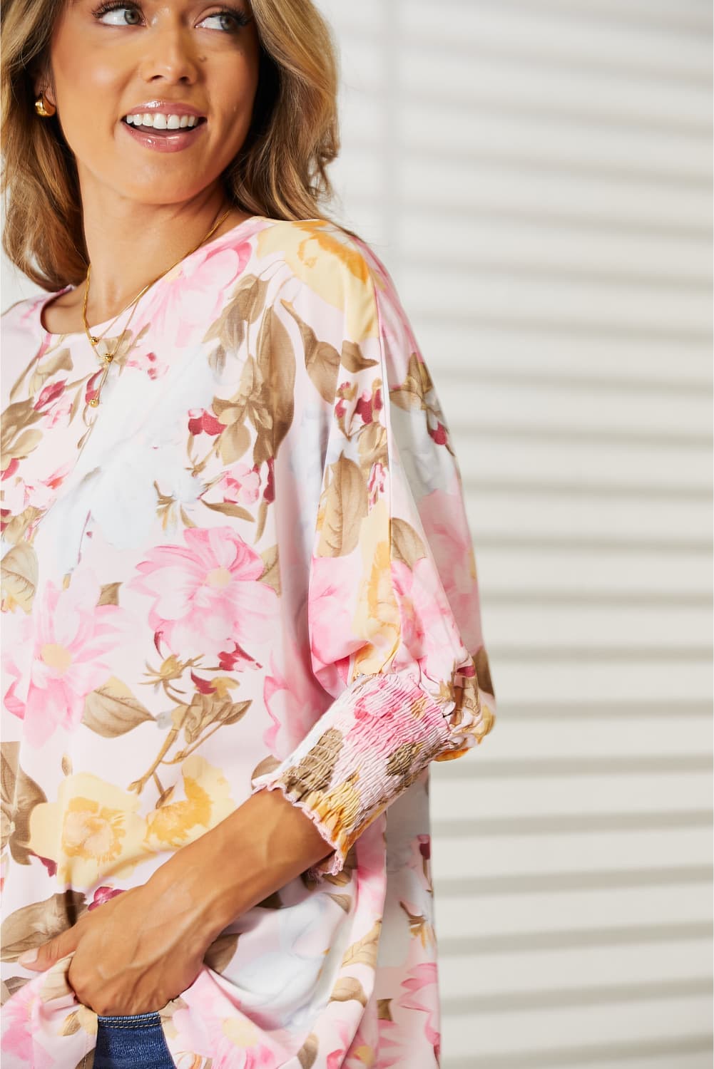 Floral Art Blouse
