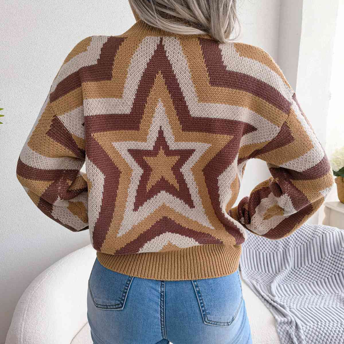 Stella Star Round Neck Sweater