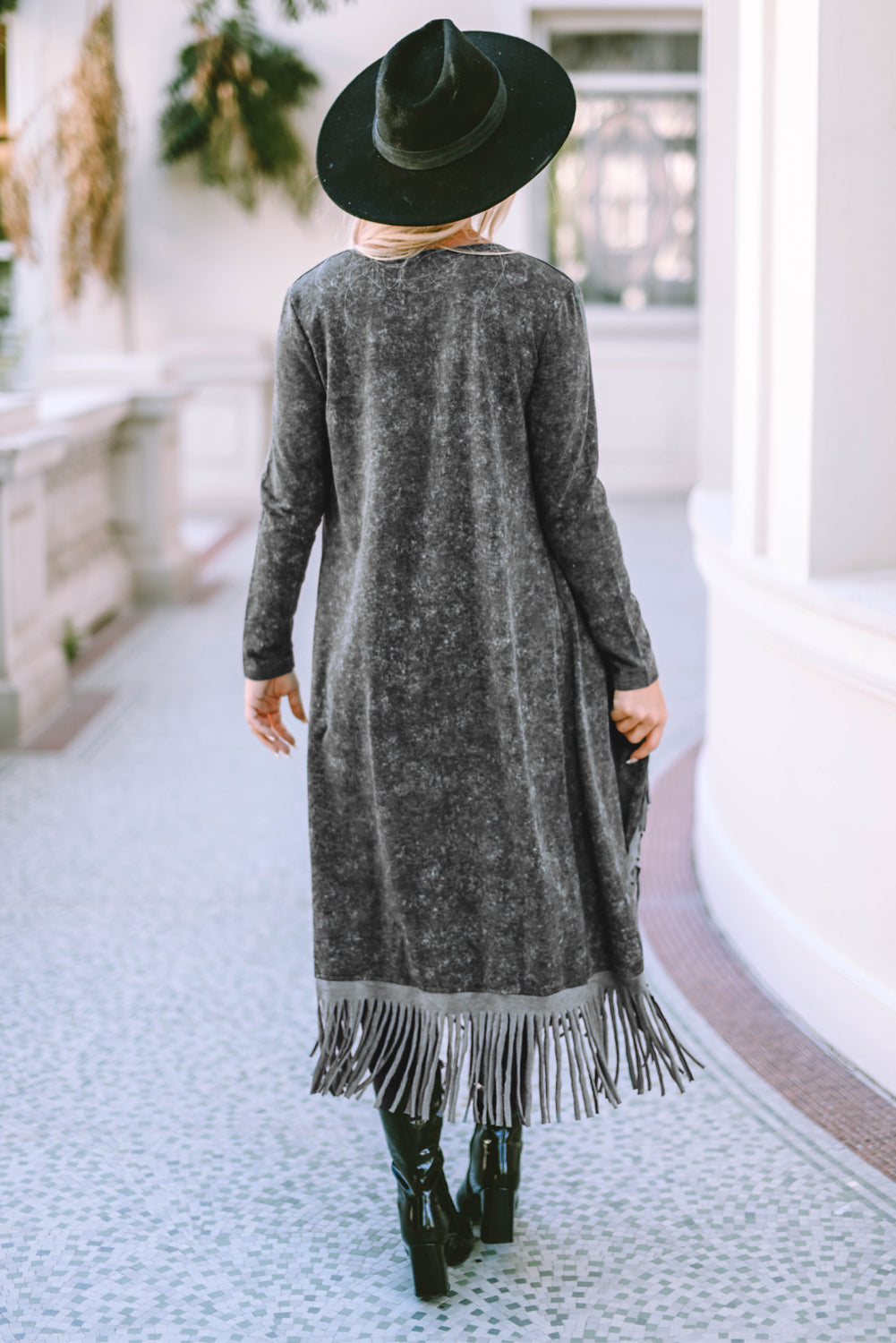 Worth The Risk Fringe Detail Cardigan