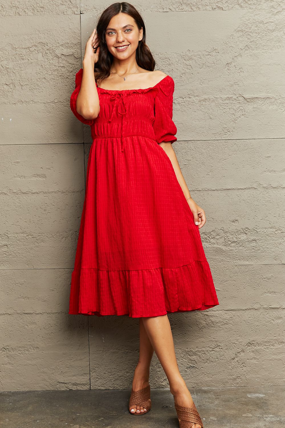 You Have My Heart Midi Dress