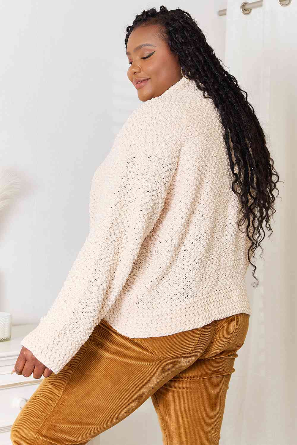 Skyler Open Front Long Sleeve Cardigan