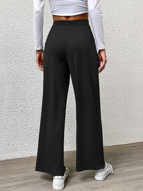 Greta High Waist Straight Pants