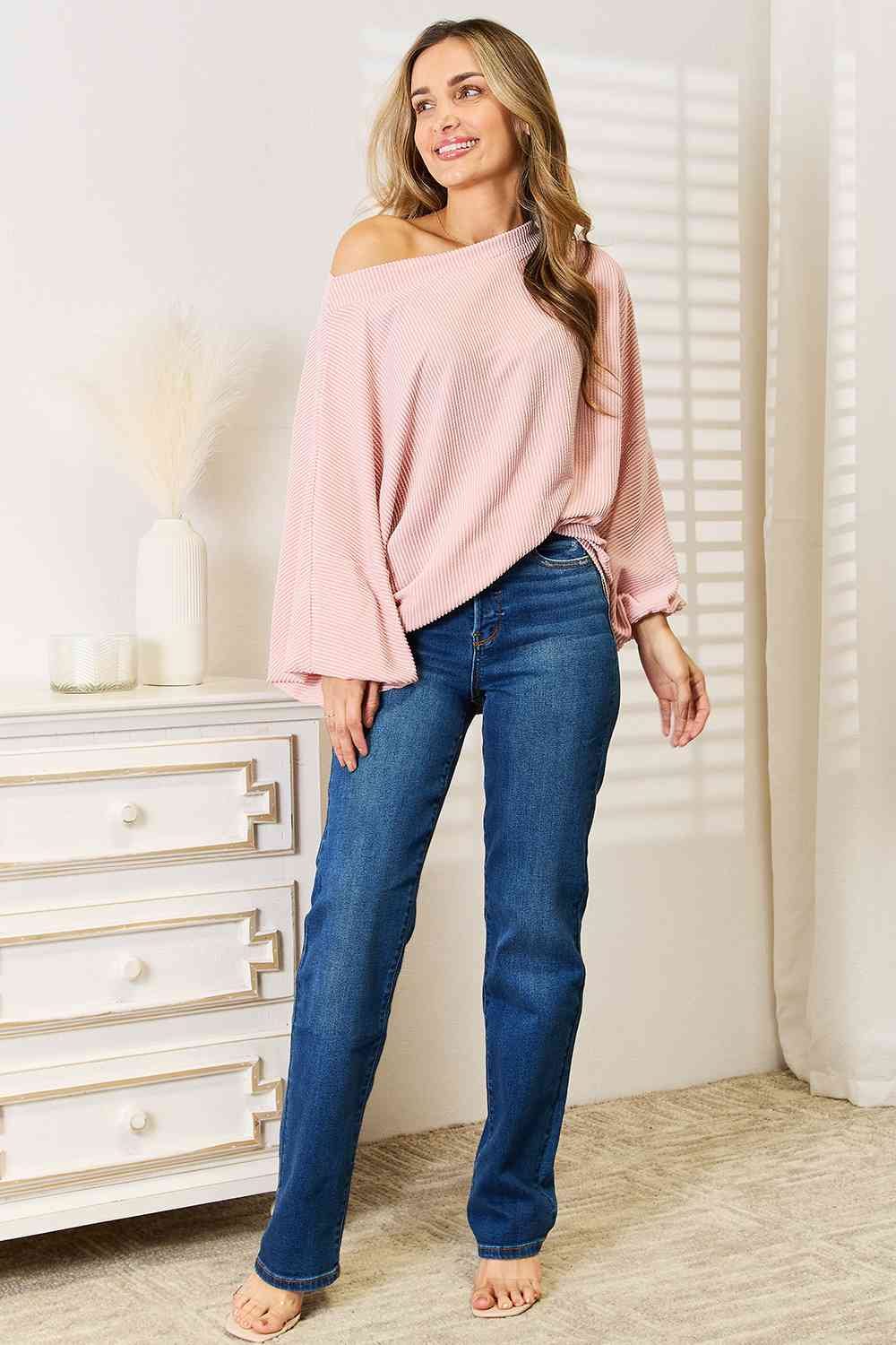 Melanie Ribbed Top