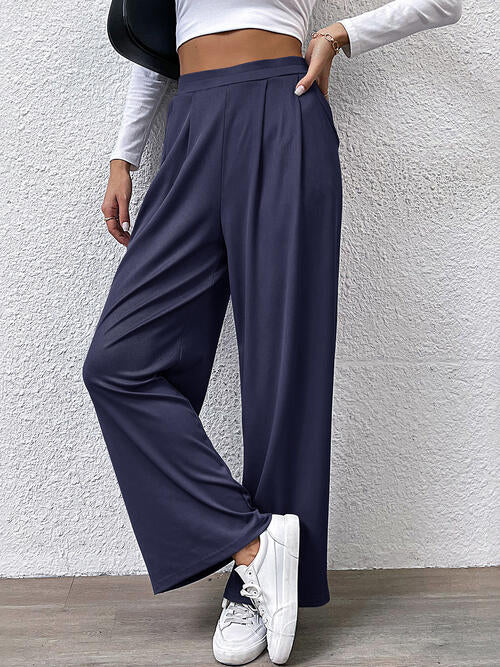 Greta High Waist Straight Pants