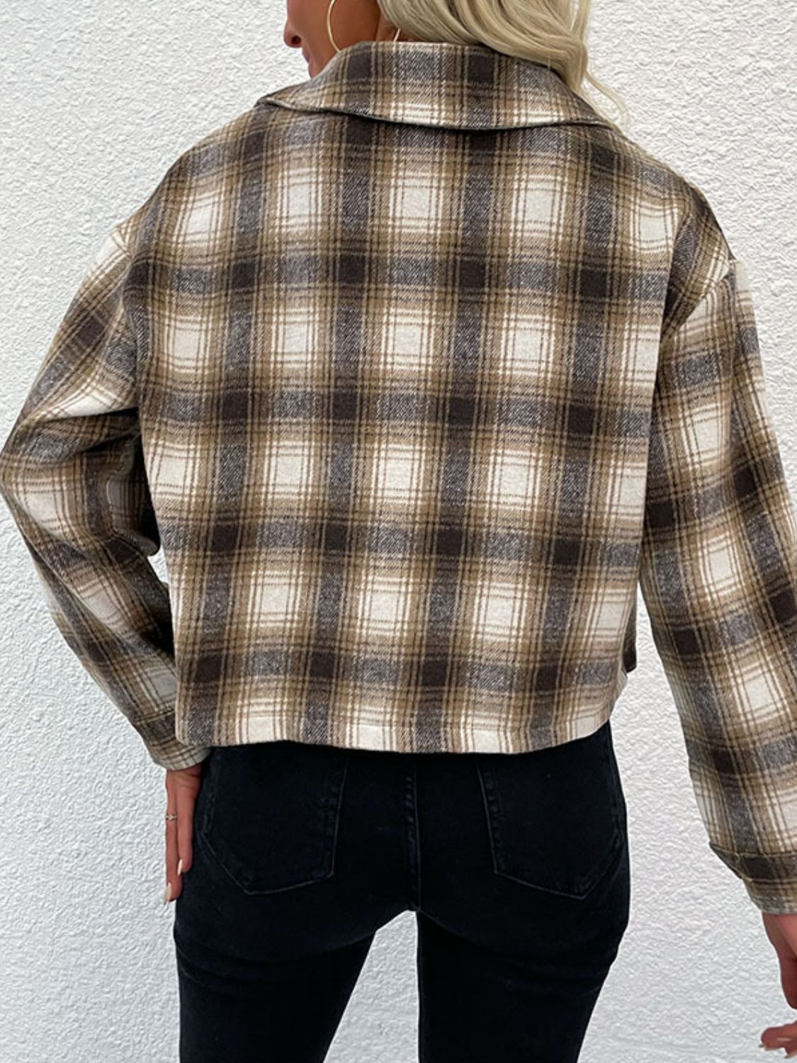 Ready For A Hike Plaid Jacket