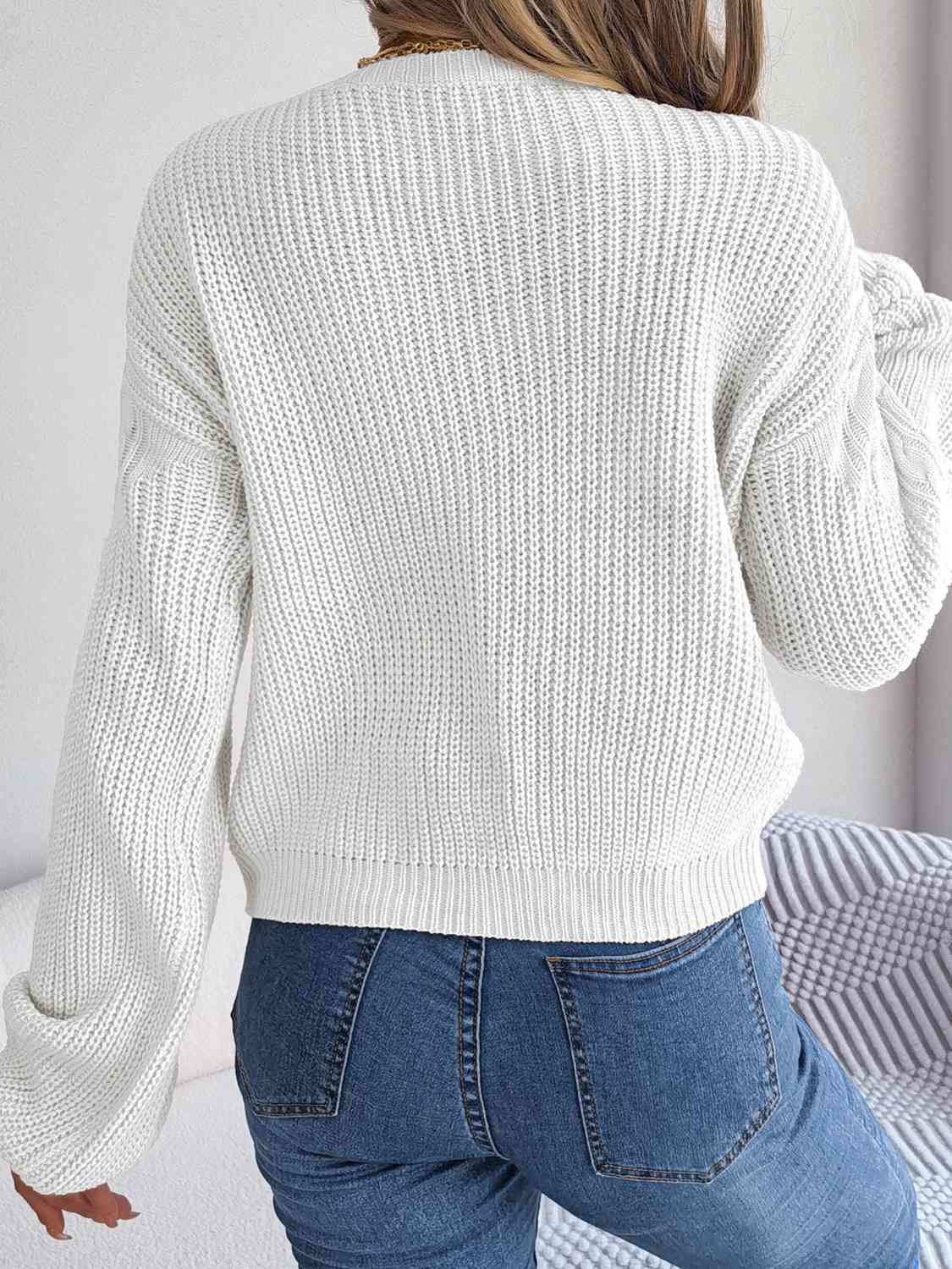 Helen Cable-Knit Sweater