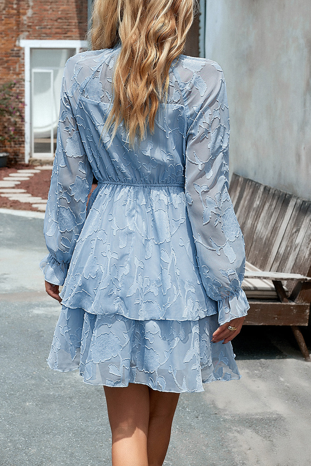 Find Me There Layered Mini Dress