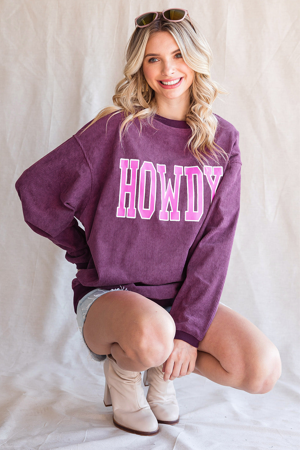 Howdy Partner Graphic Sweatshirt
