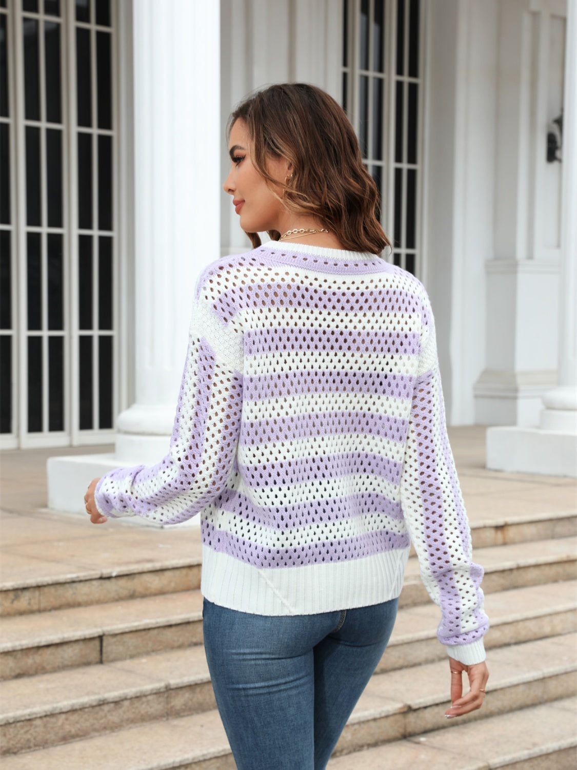 Enjoy Life Striped Sweater