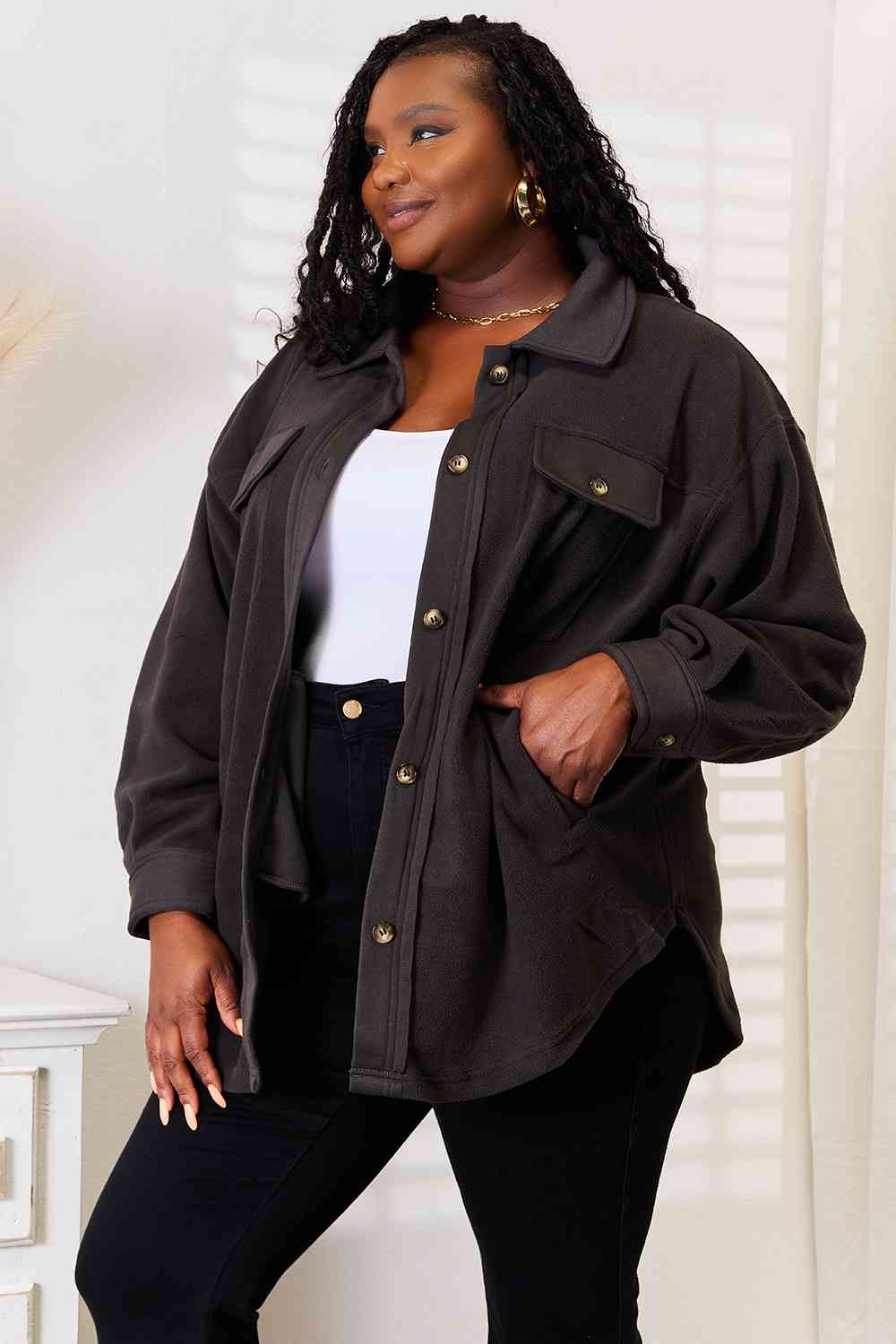 Grand Adventure Button Down Shacket