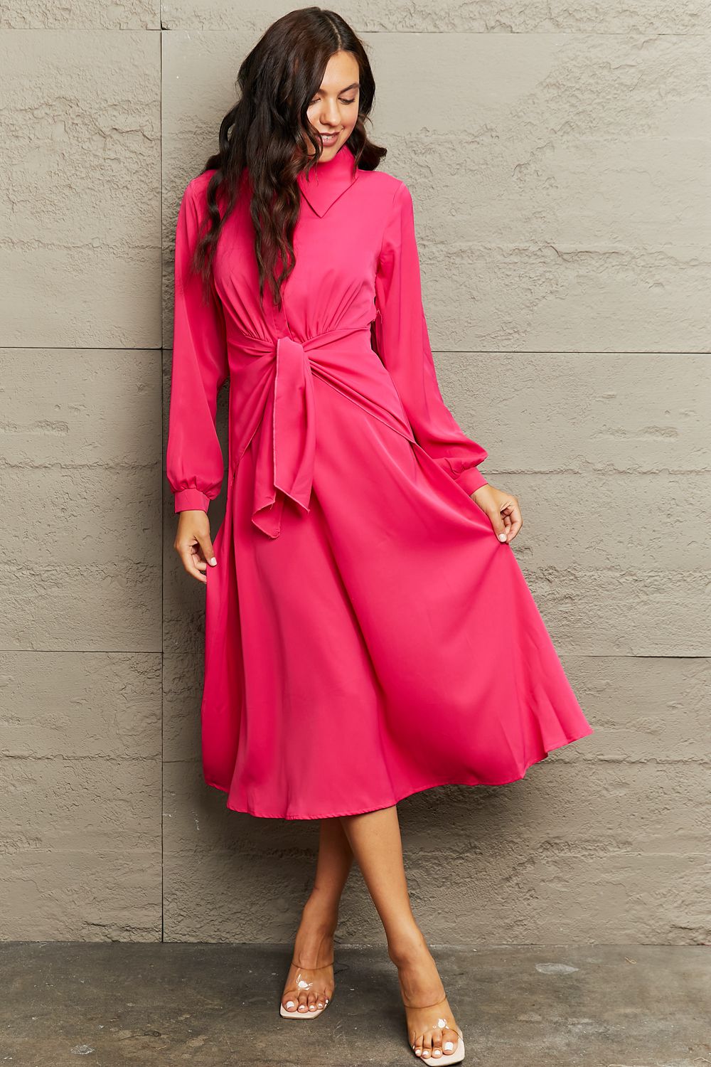 Always Looking Up Midi Dress