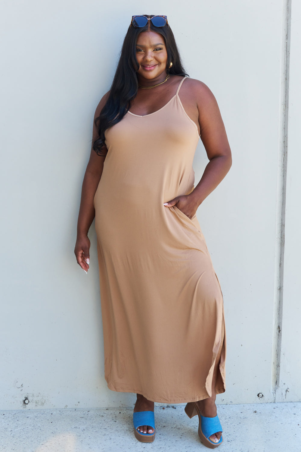 Feel Good Energy Cami Maxi Dress