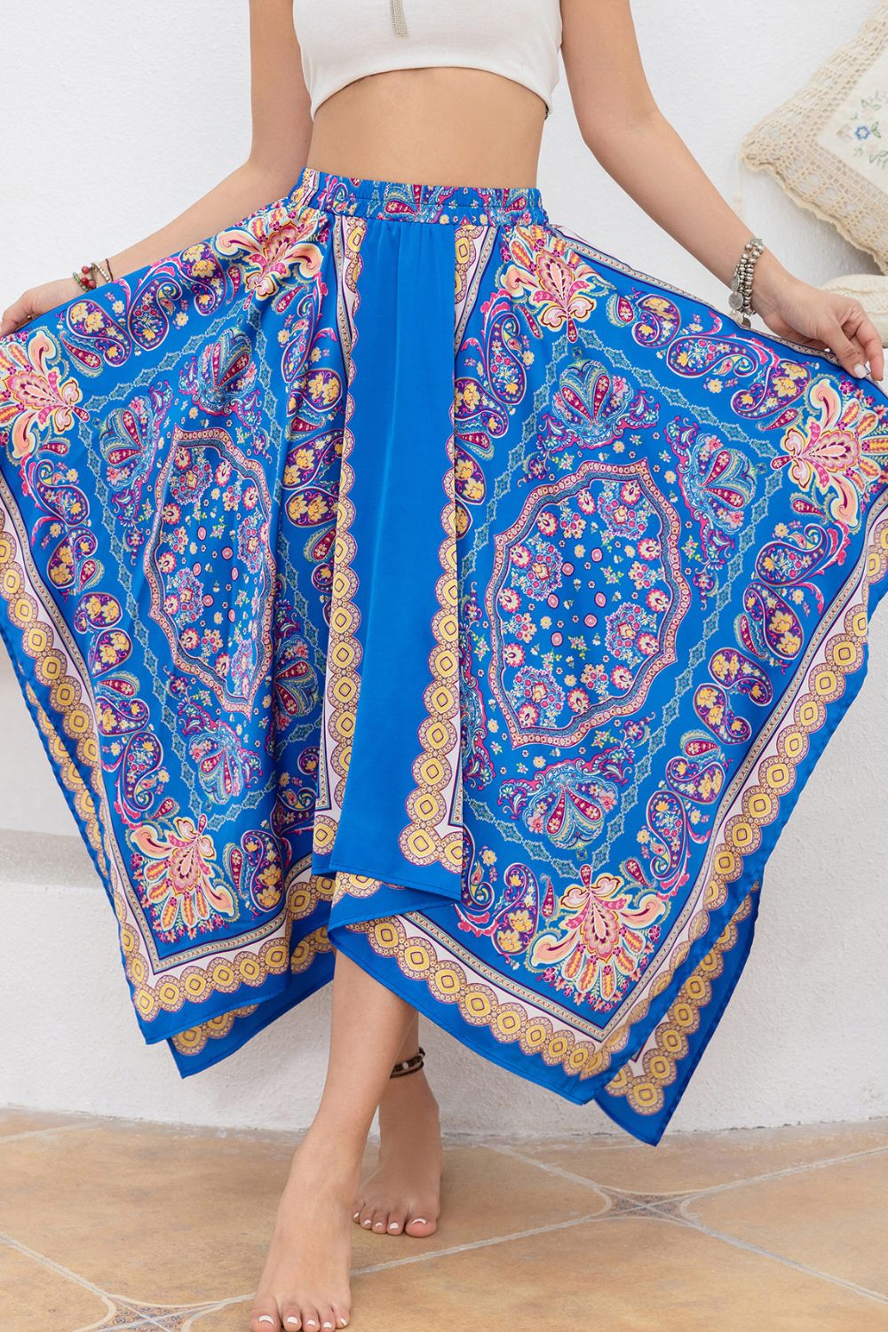 Do What I Feel Bohemian Midi Skirt