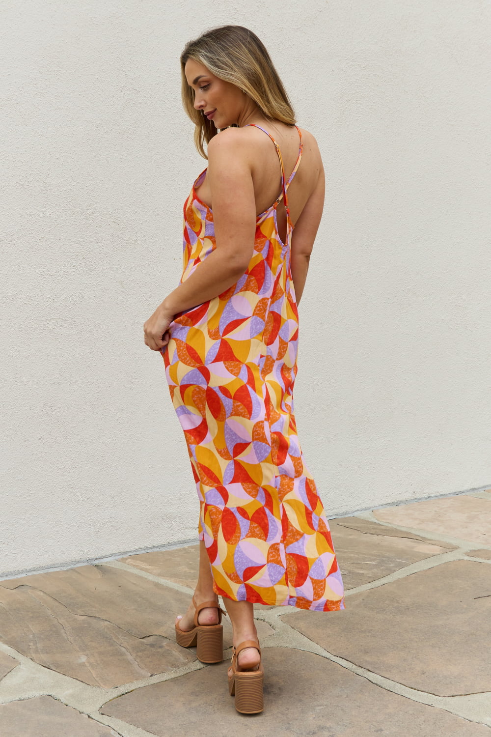 Everyday Work Of Art Maxi Dress