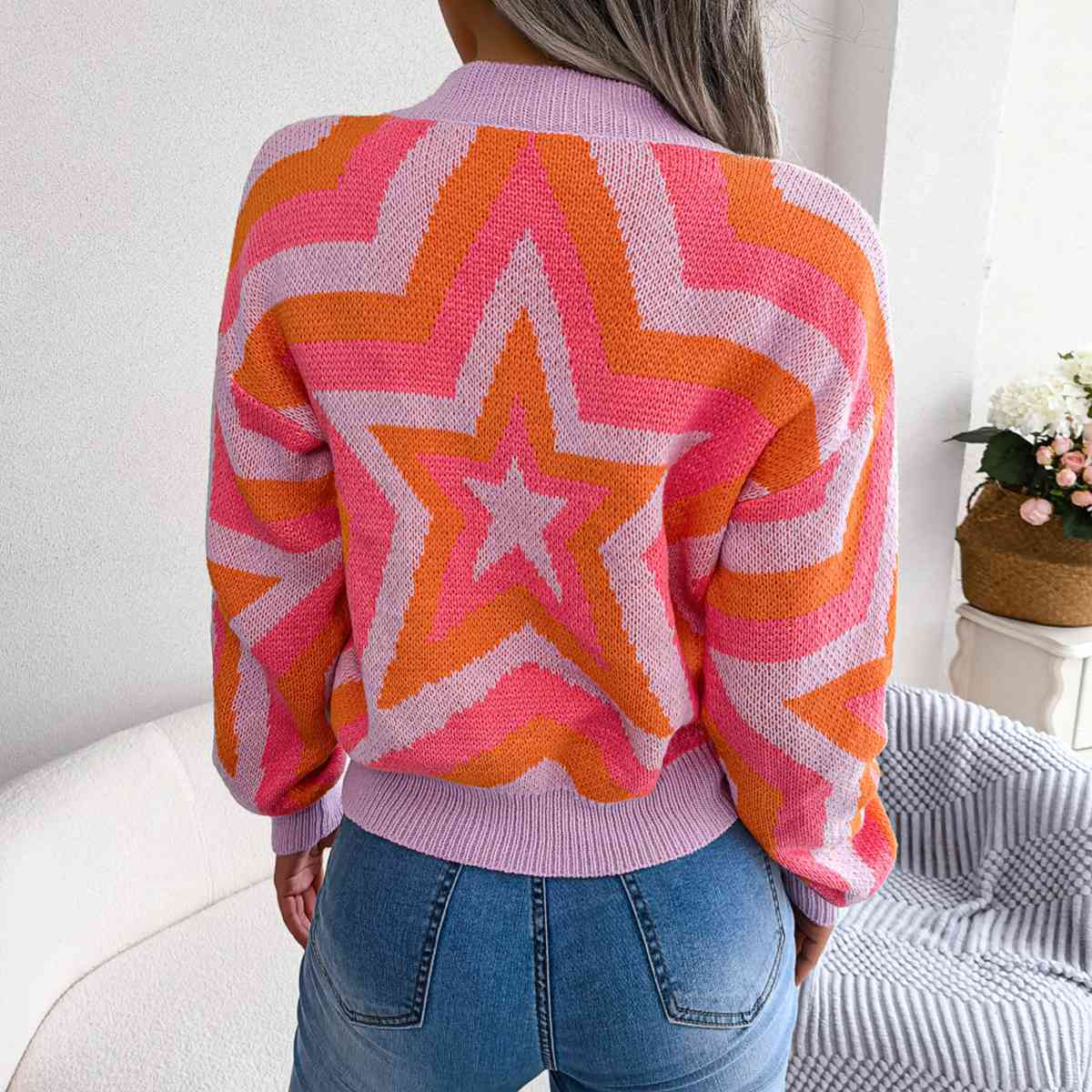 Stella Star Round Neck Sweater