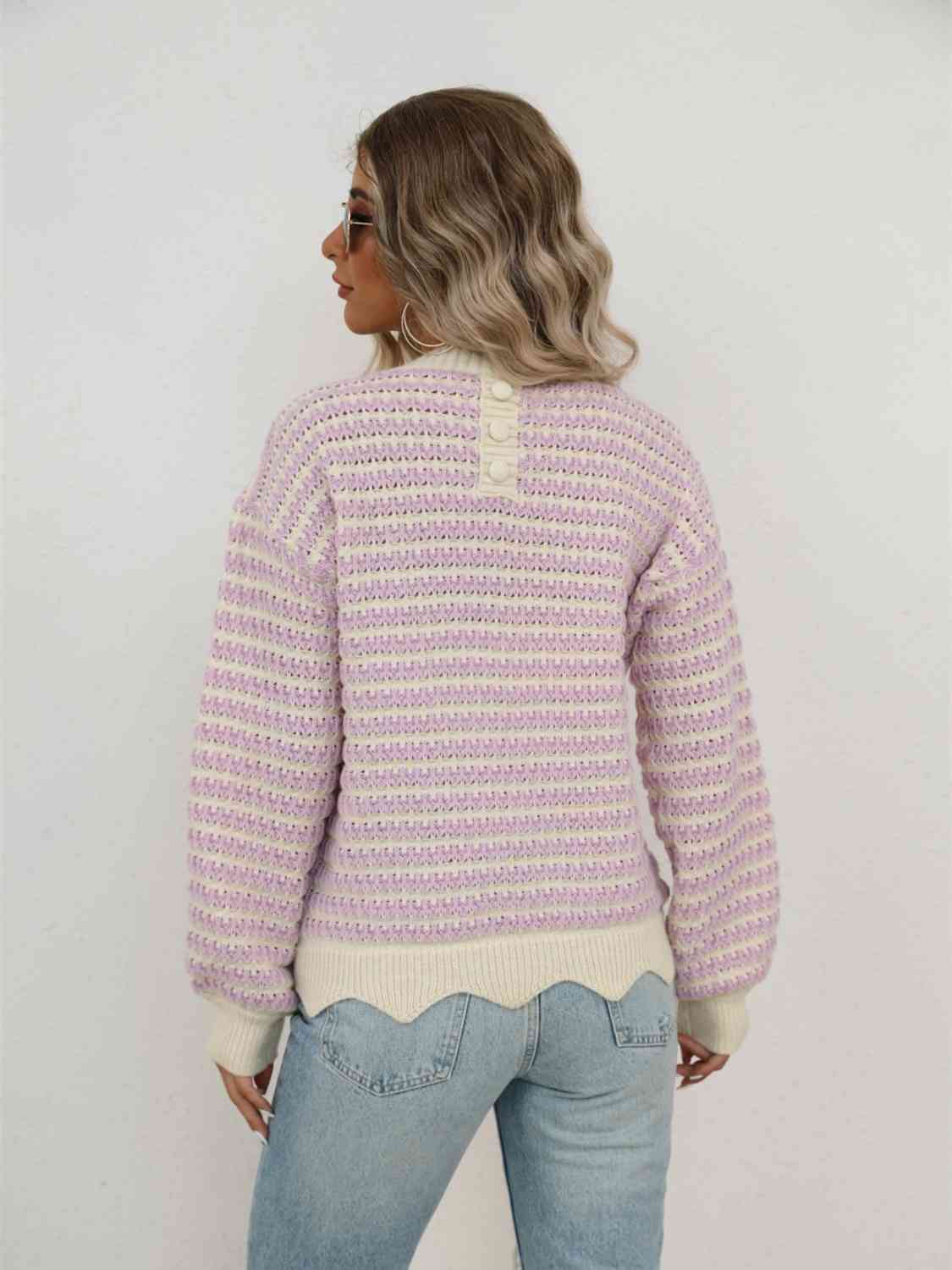 Evelyn Striped Sweater