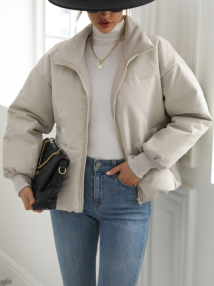 Casual Days Zip-Up Puffer Jacket