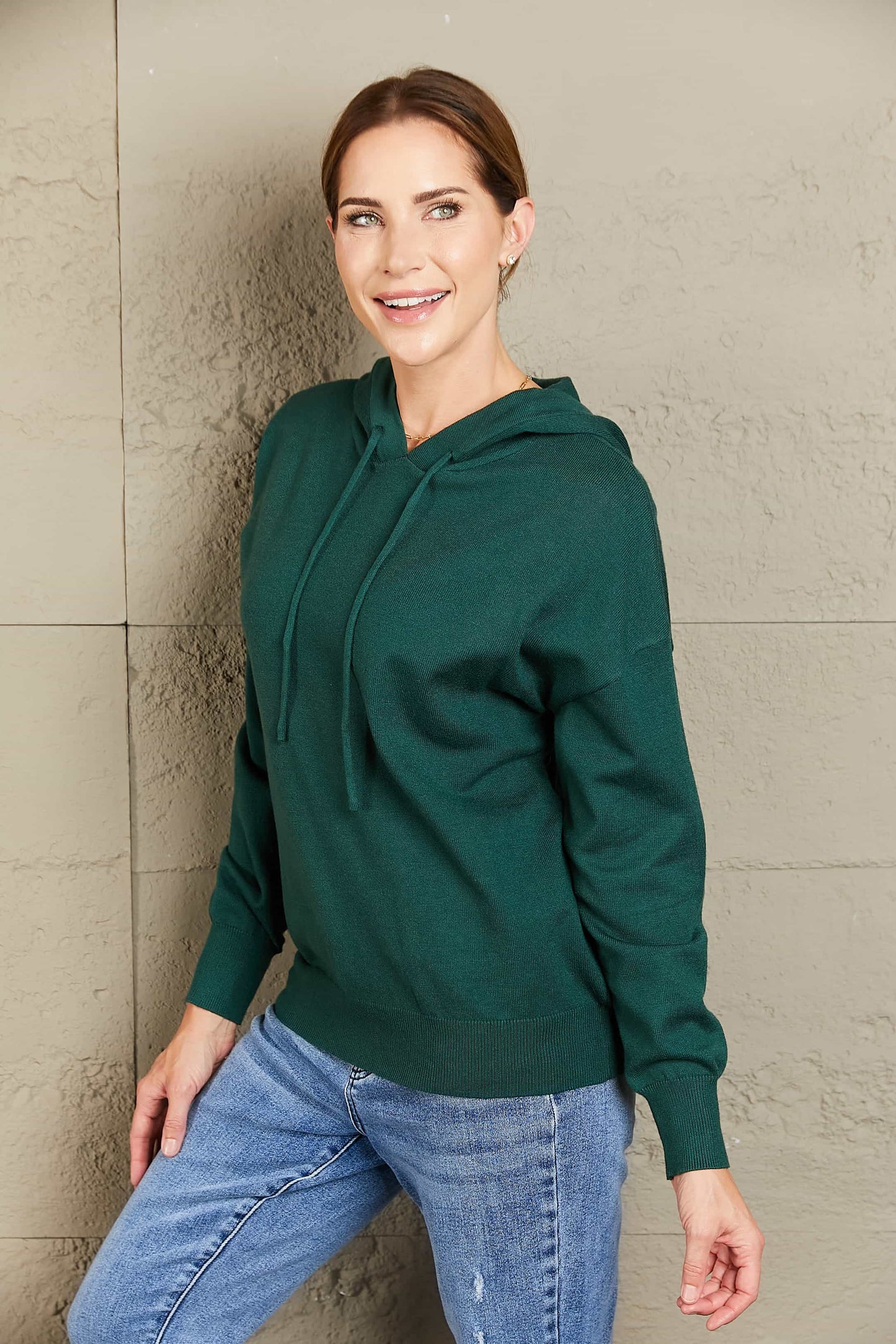 Always Lucky Drawstring Hoodie