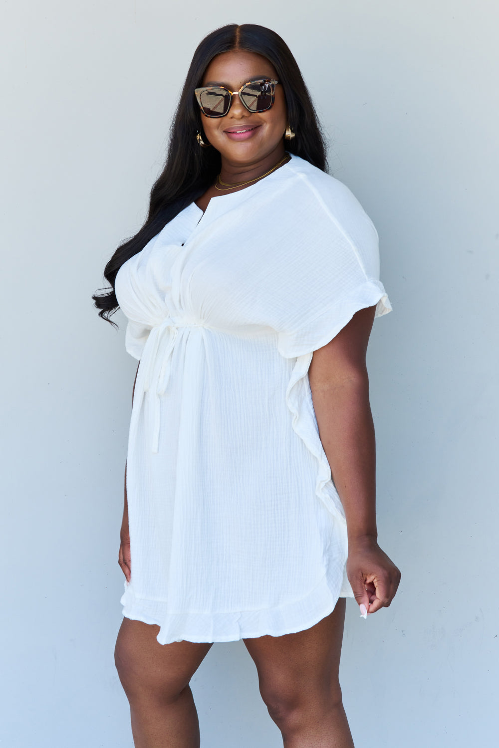 Tiffany Ruffle Mini Dress