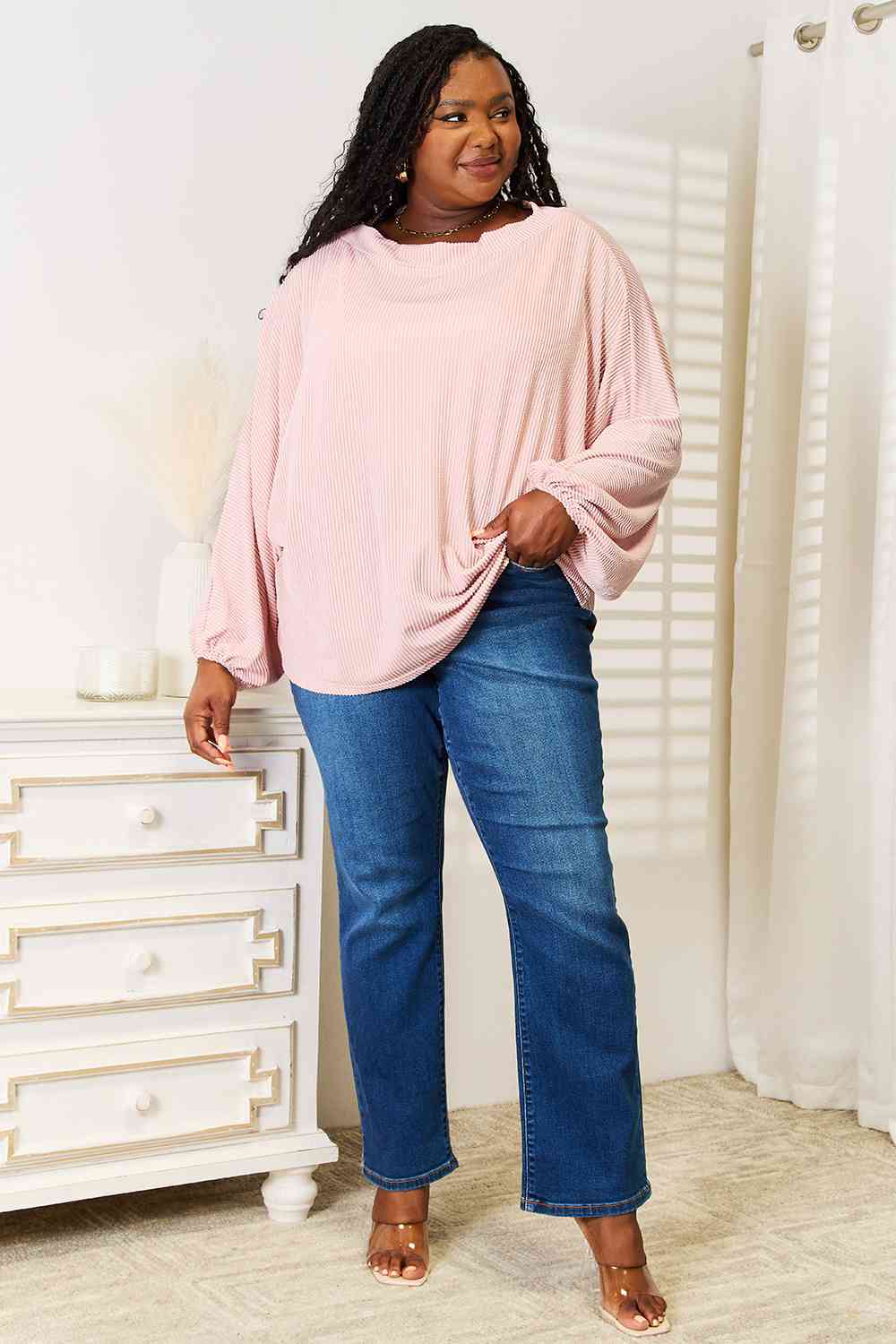 Melanie Ribbed Top