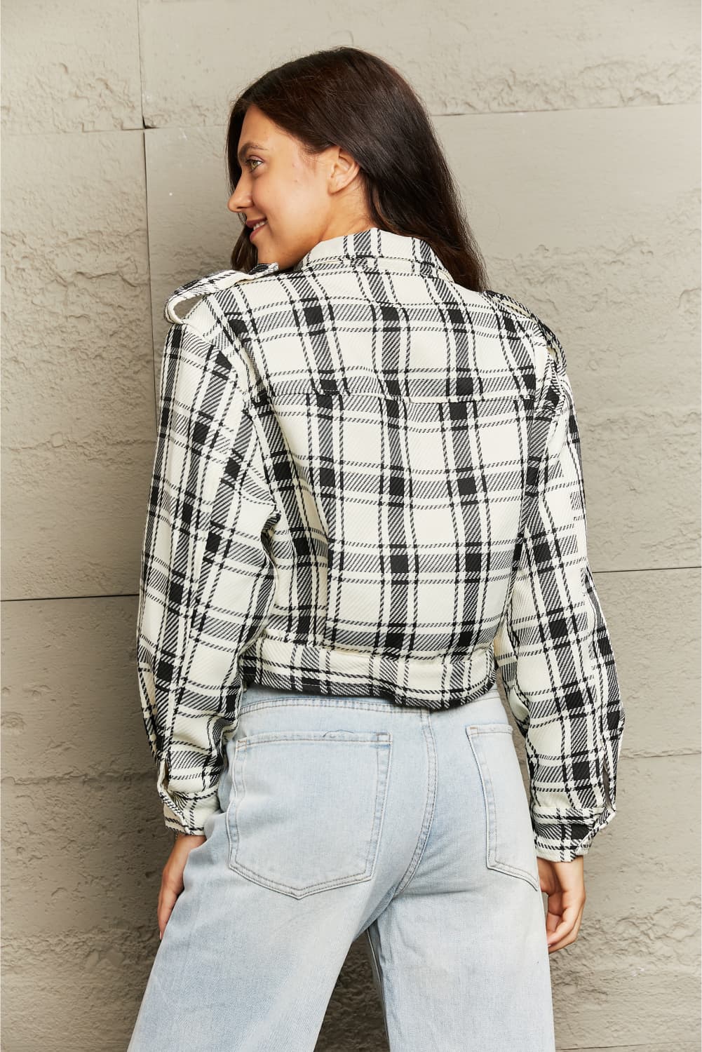 Ciera Plaid Jacket