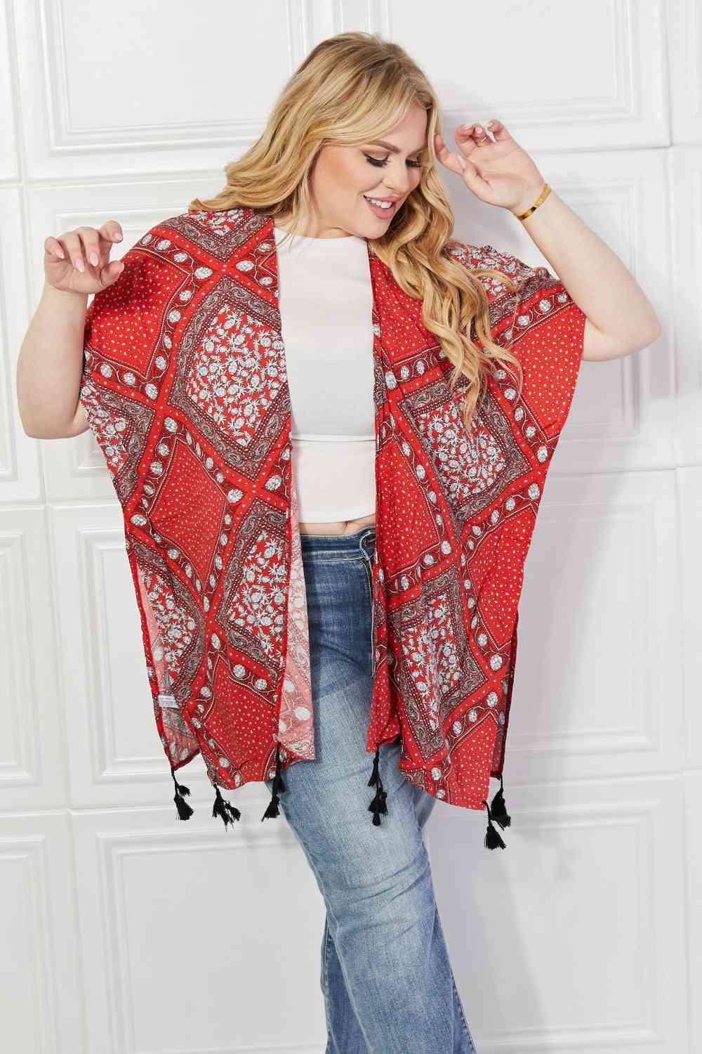 Trending Paisley Kimono