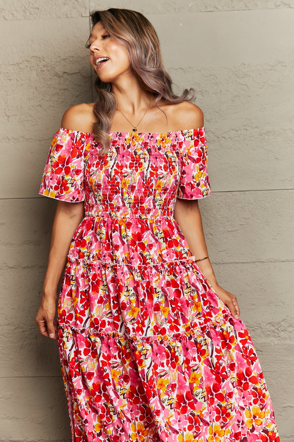 Growing With You Floral Maxi Dress