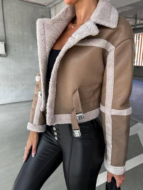 Take Flight Collared Buckle Jacket