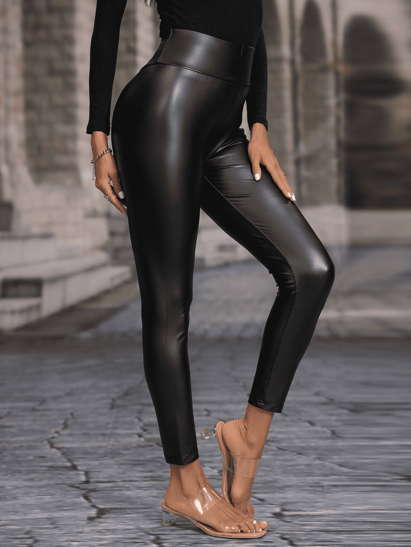 Walking Fierce Slim Fit Leggings