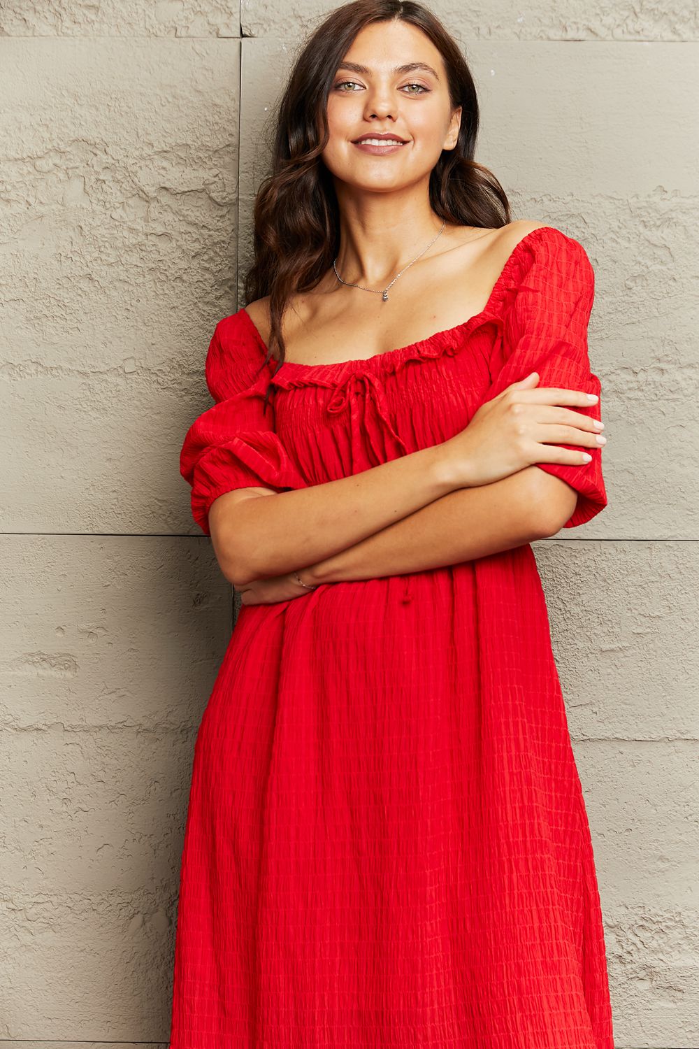 You Have My Heart Midi Dress