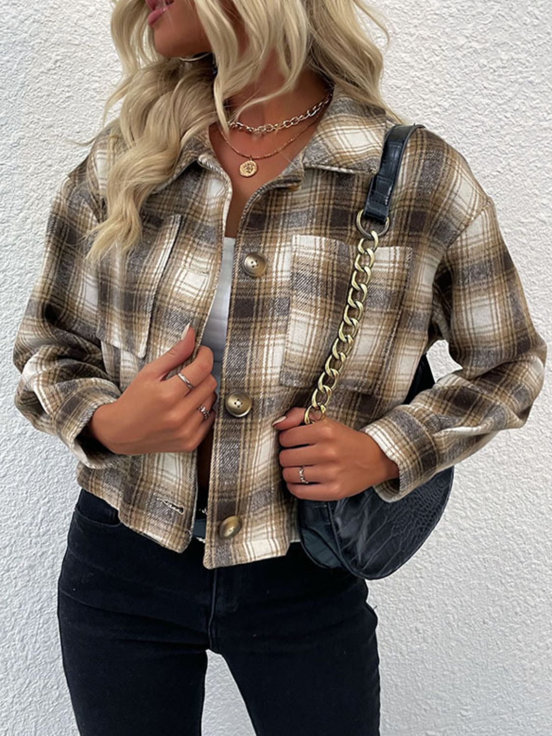 Ready For A Hike Plaid Jacket