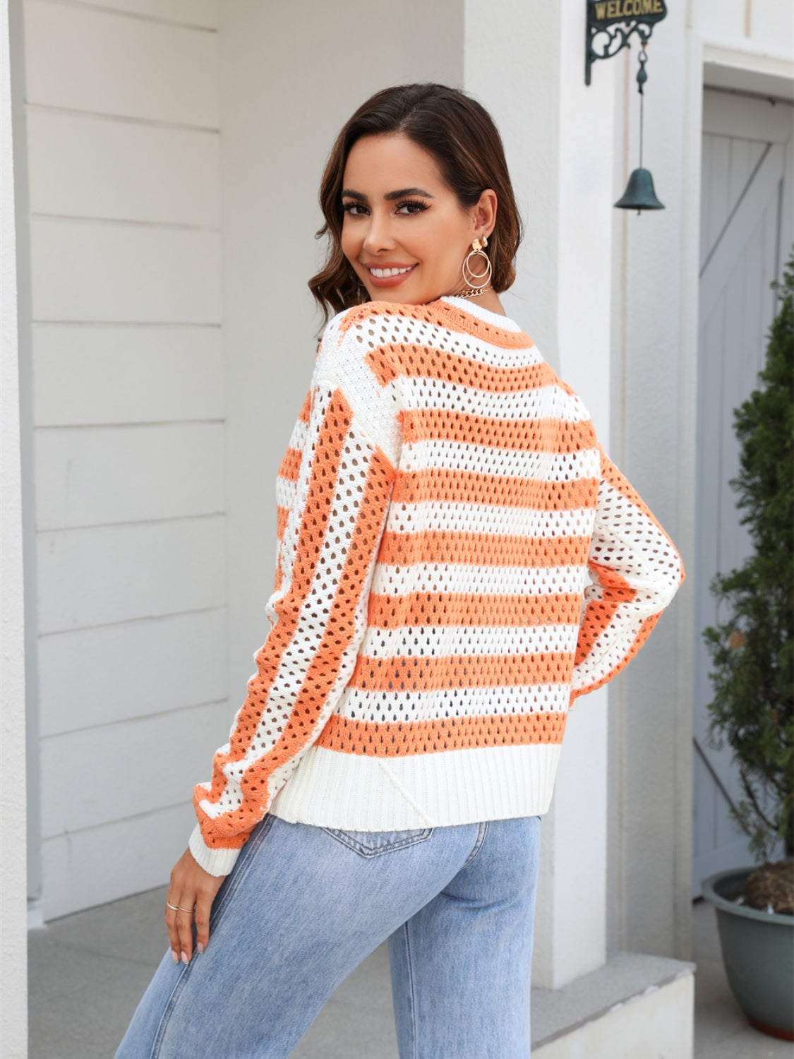 Enjoy Life Striped Sweater