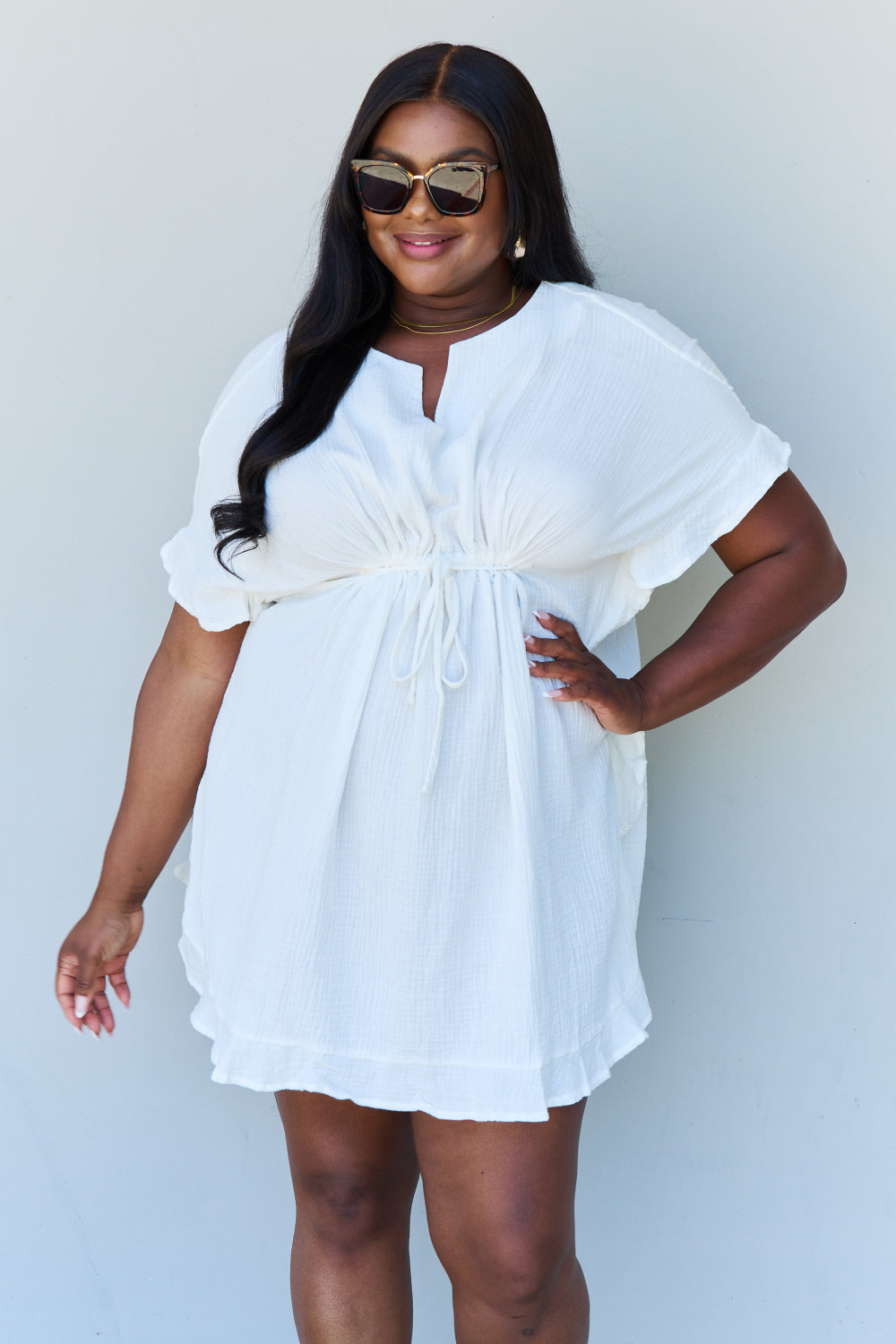 Tiffany Ruffle Mini Dress
