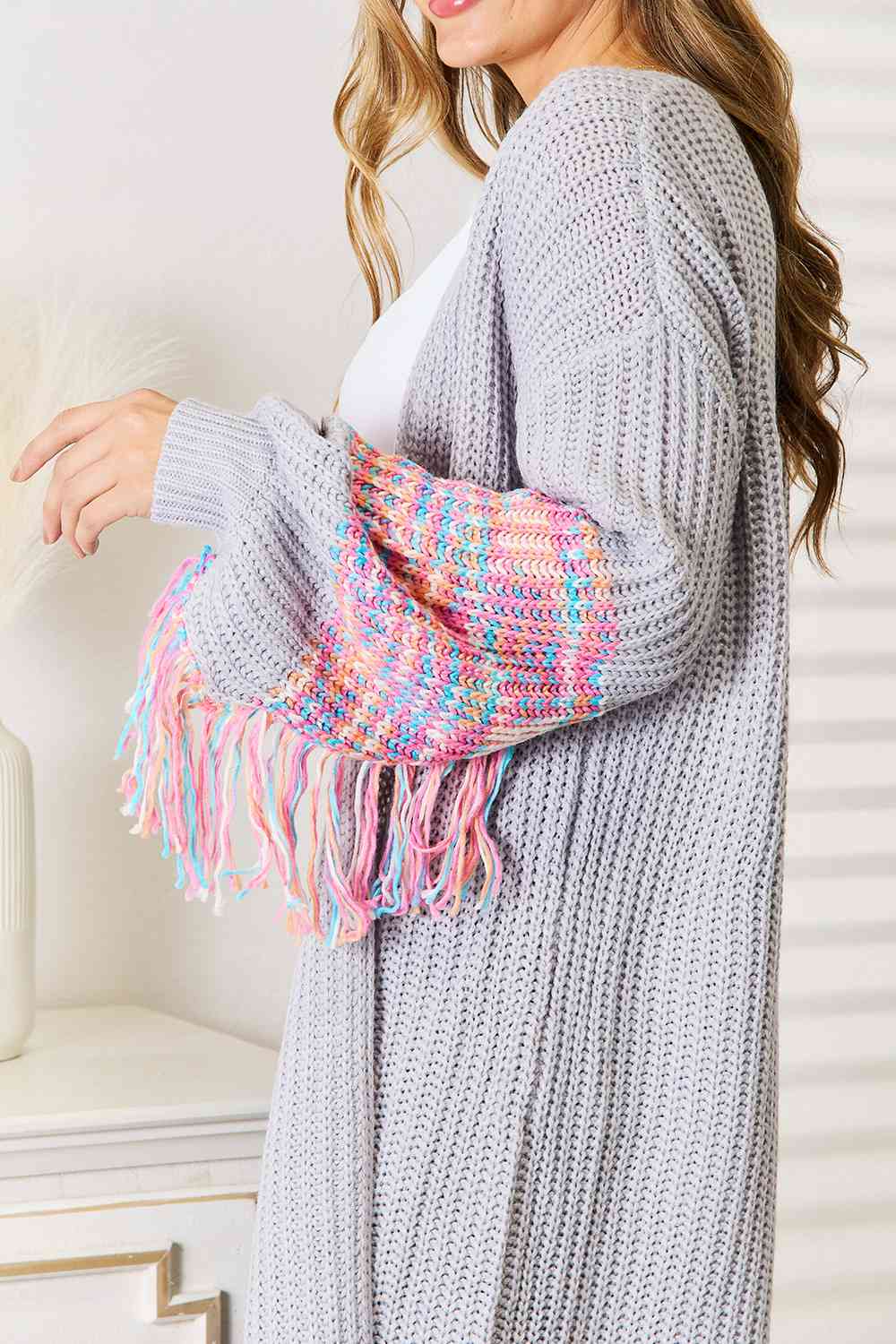 Florence Fringe Sleeve Cardigan