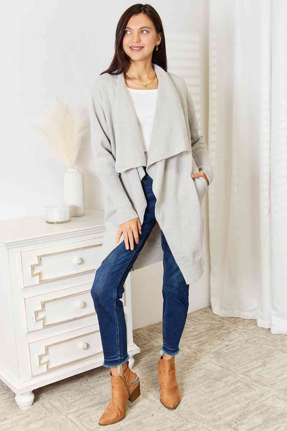 Monroe Open Front Duster Cardigan