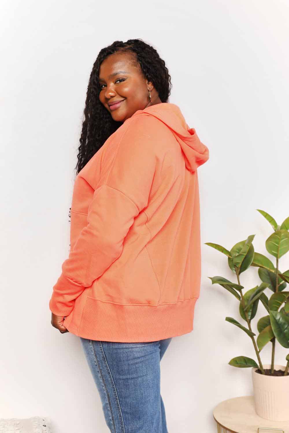 Halle Quarter-Snap Hoodie