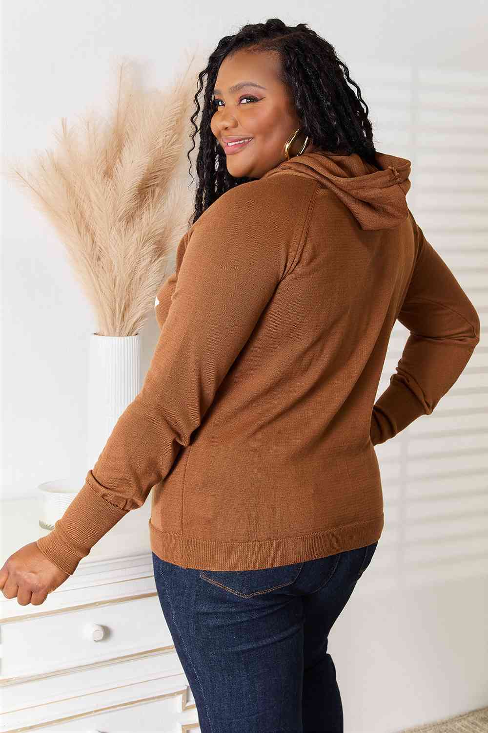 Eyes On The Star Graphic Hooded Sweater