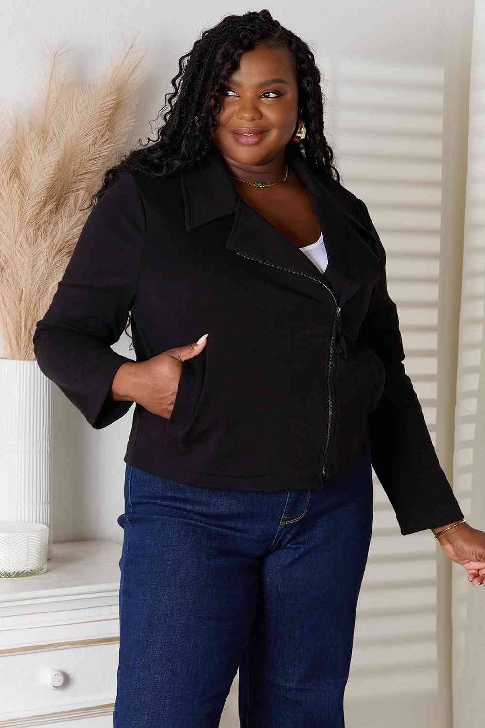 Hallie Zip-Up Jacket