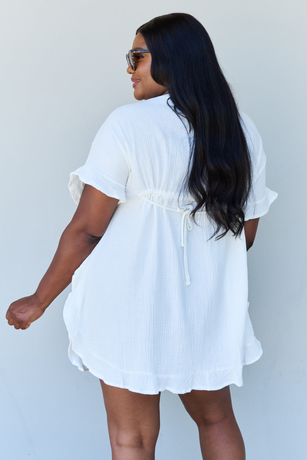 Tiffany Ruffle Mini Dress