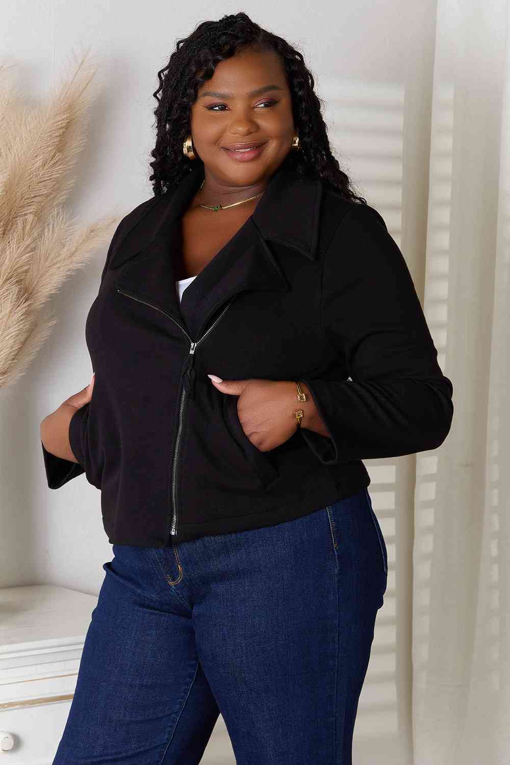 Hallie Zip-Up Jacket